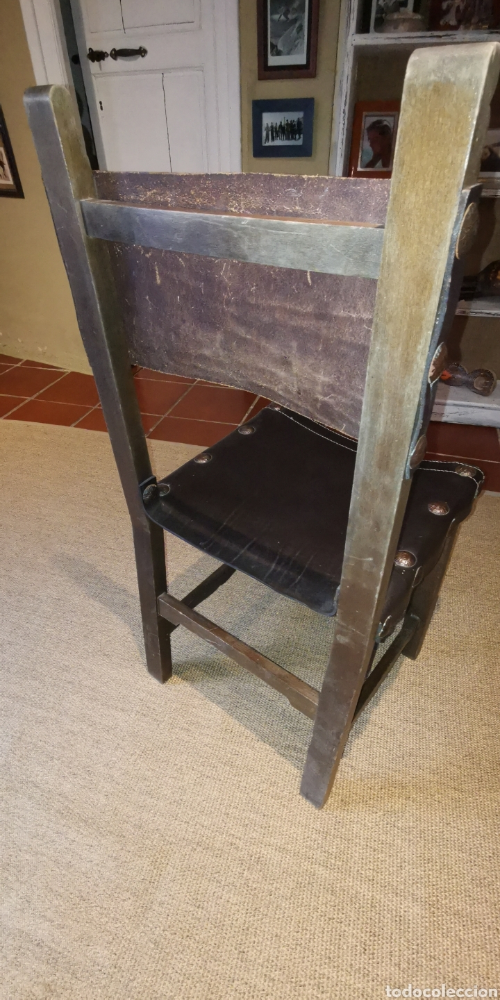 Antig&uuml;edades: Silla estilo castellano - Foto 2