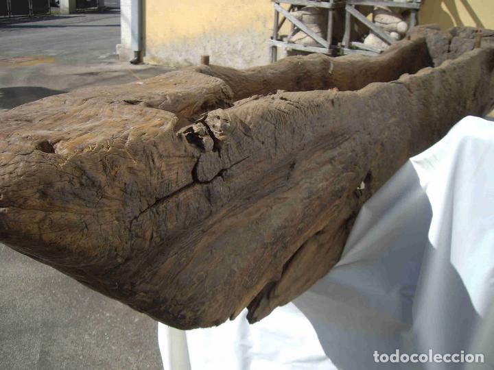Antig&uuml;edades: BARCA MADERA TRONCO MACIZO - Foto 3