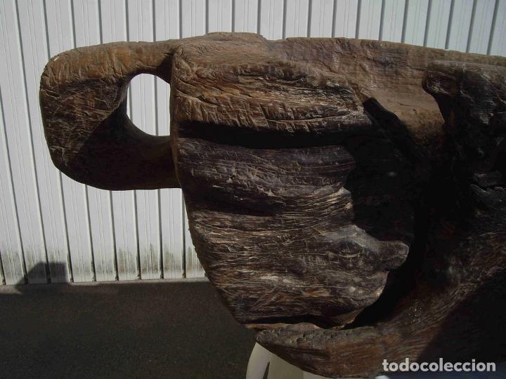 Antig&uuml;edades: BARCA MADERA TRONCO MACIZO - Foto 6