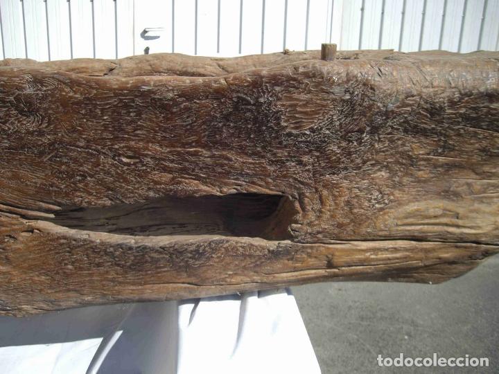 Antig&uuml;edades: BARCA MADERA TRONCO MACIZO - Foto 7