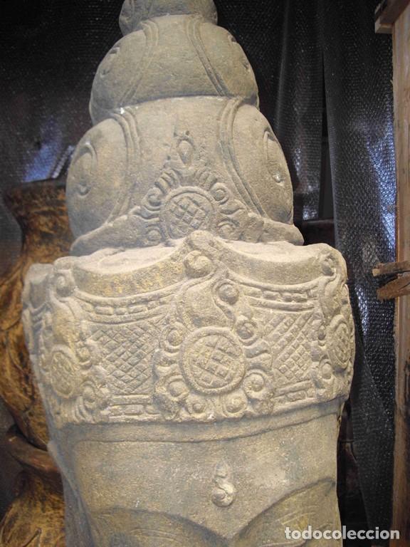 Antig&uuml;edades: CABEZA DEWI PIEDRA 146 - Foto 6