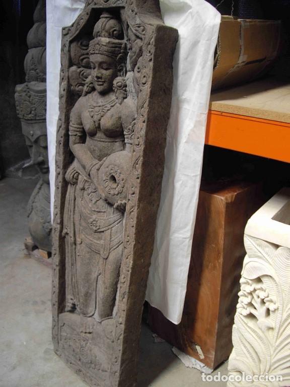 Antig&uuml;edades: PLACA PIEDRA DEWI CANTARO - Foto 2