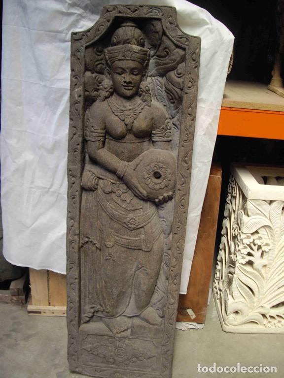 Antig&uuml;edades: PLACA PIEDRA DEWI CANTARO - Foto 1