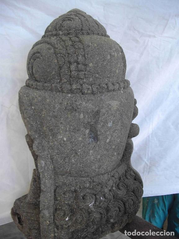 Antig&uuml;edades: CABEZA DE DEWI PIEDRA 85 - Foto 4