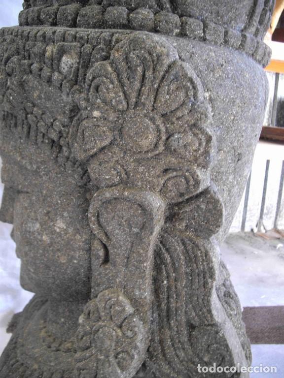Antig&uuml;edades: CABEZA DE DEWI PIEDRA 85 - Foto 7
