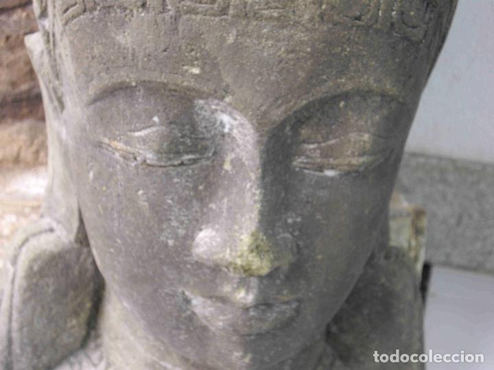 Antig&uuml;edades: CABEZA DEWI PIEDRA - Foto 5