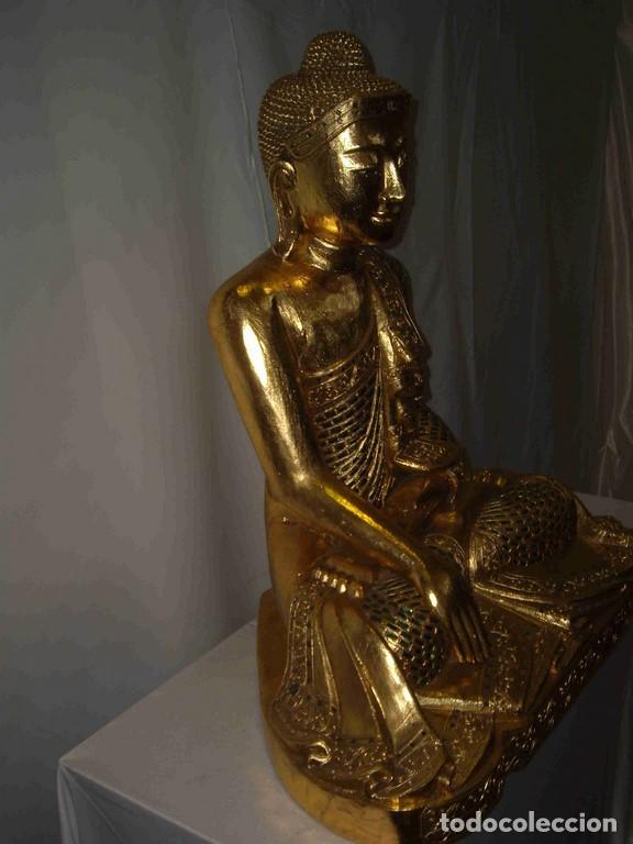 Antig&uuml;edades: TALLA BUDA ORO - Foto 2