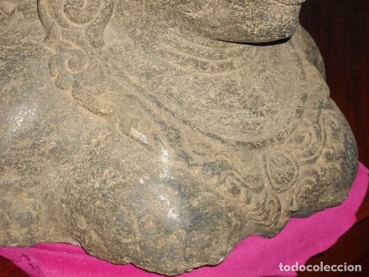 Antig&uuml;edades: CABEZA DEWI 61cm - Foto 4