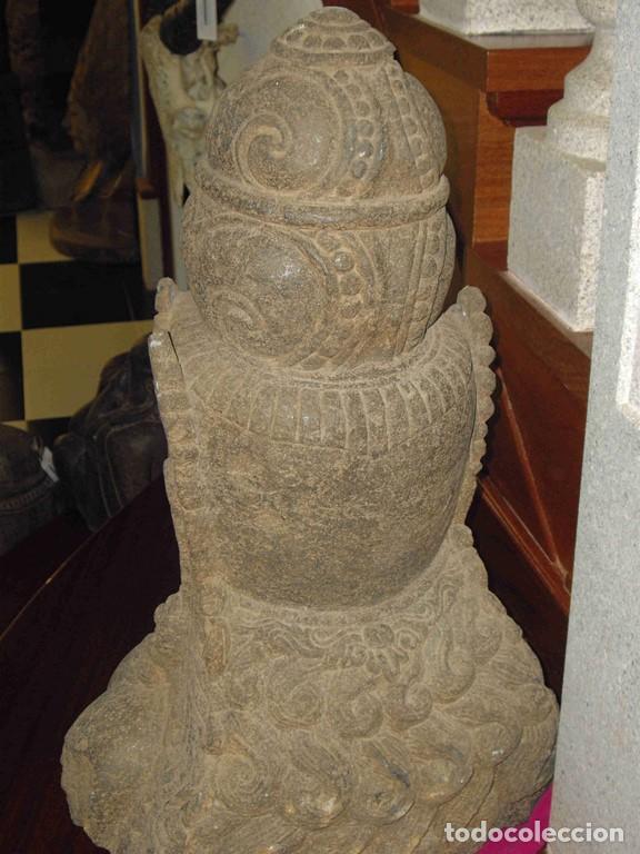 Antig&uuml;edades: CABEZA DEWI 61cm - Foto 6