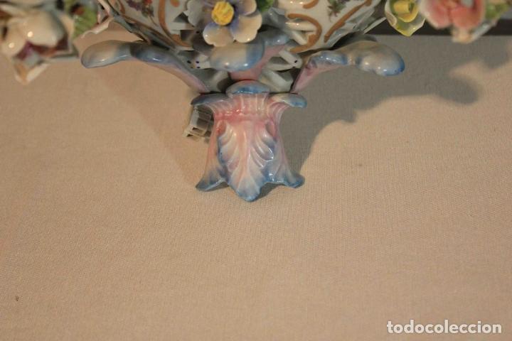 Antig&uuml;edades: LAMPARA PARED PORCELANA - Foto 7