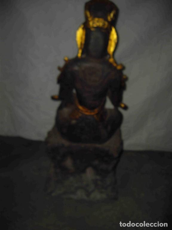 Antig&uuml;edades: FIGURA DIOSA NEGRO ORO 59 - Foto 6