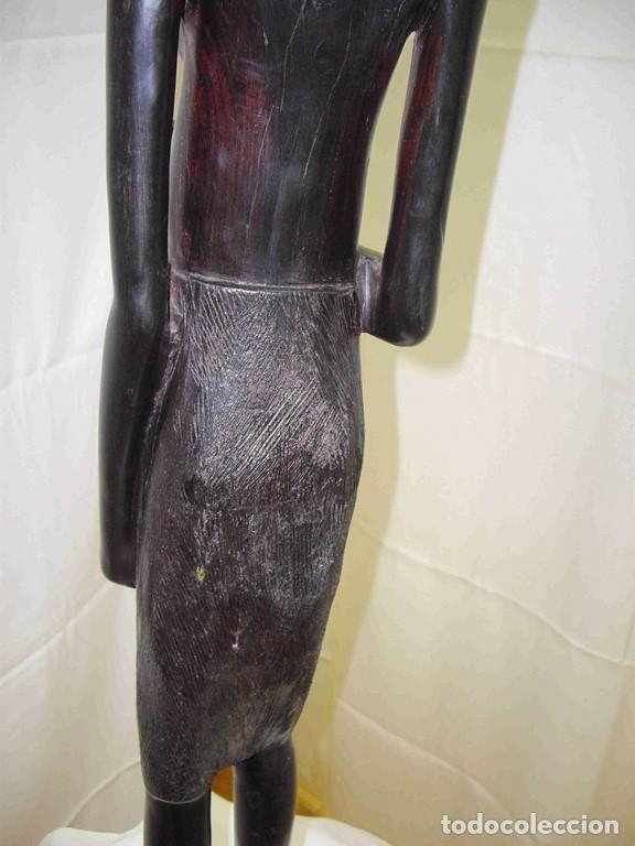 Antig&uuml;edades: FIGURA AFRICANA 90CM - Foto 5