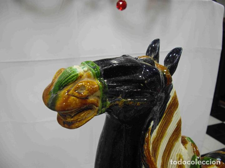 Antig&uuml;edades: CABALLO PORCELANA AZUL - Foto 3