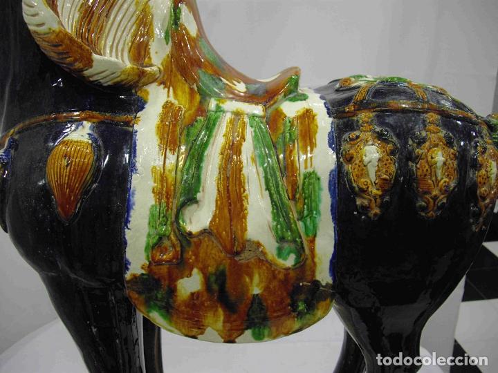 Antig&uuml;edades: CABALLO PORCELANA AZUL - Foto 4