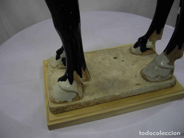 Antig&uuml;edades: CABALLO PORCELANA AZUL - Foto 6