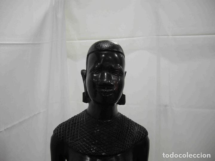 Antig&uuml;edades: FIGURA AFRICANA 120CM - Foto 3