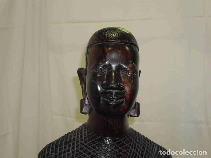 Antig&uuml;edades: FIGURA AFRICANA 120CM - Foto 4