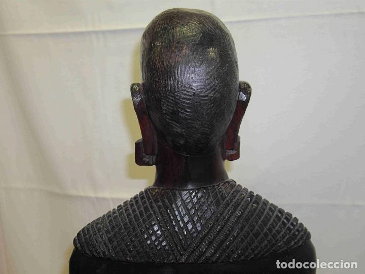 Antig&uuml;edades: FIGURA AFRICANA 120CM - Foto 6