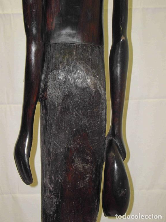 Antig&uuml;edades: FIGURA AFRICANA 120CM - Foto 7