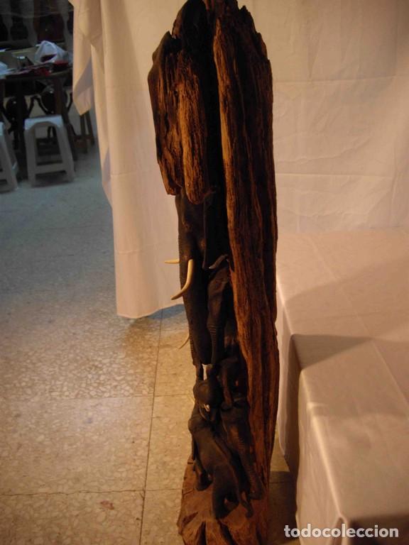 Antig&uuml;edades: TRONCO TALLA ELEFANTES 117 - Foto 7