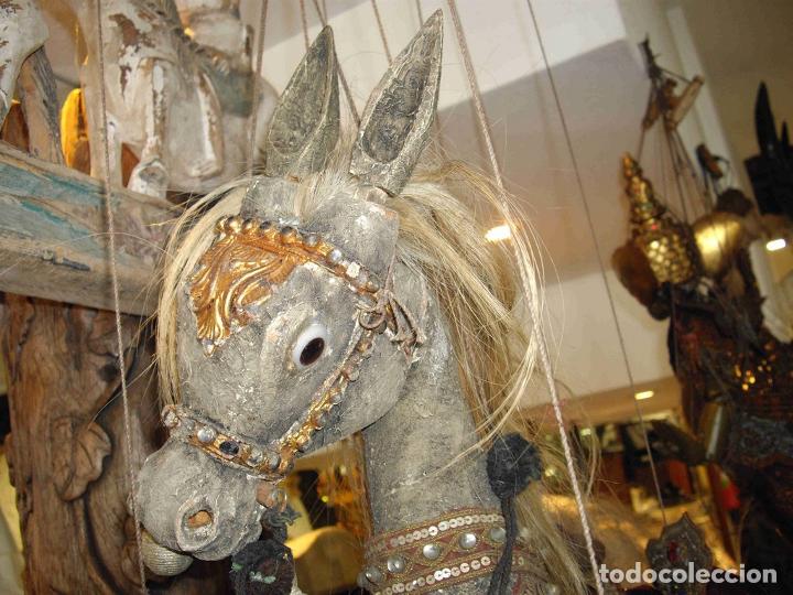 Antig&uuml;edades: CABALLO MARIONETA - Foto 2