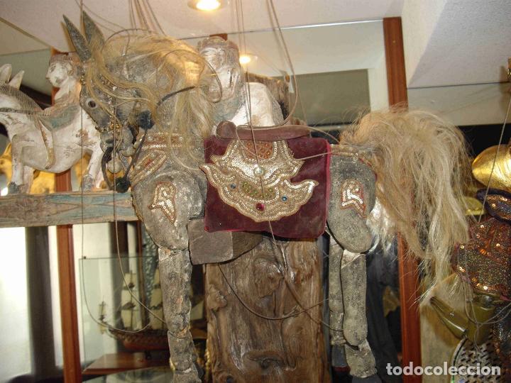 Antig&uuml;edades: CABALLO MARIONETA - Foto 4