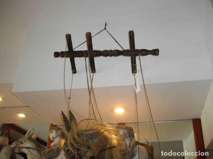 Antig&uuml;edades: CABALLO MARIONETA - Foto 5