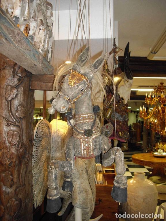 Antig&uuml;edades: CABALLO MARIONETA - Foto 1