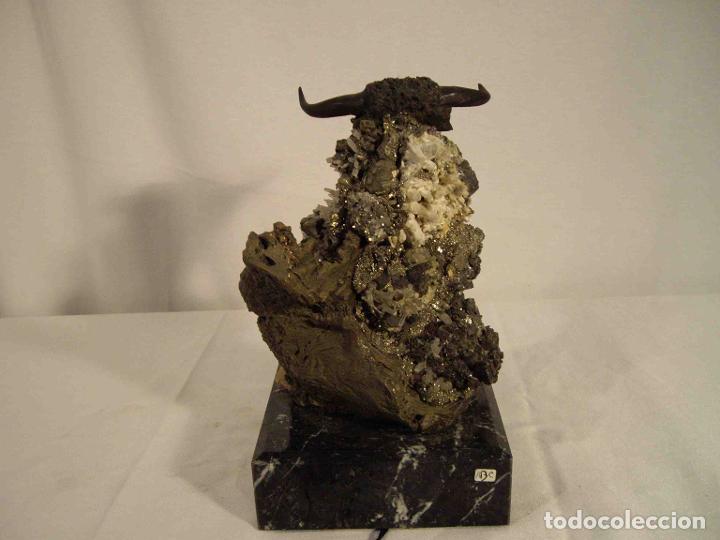 Antig&uuml;edades: FIGURA BRONCE TORO EBANO - Foto 3