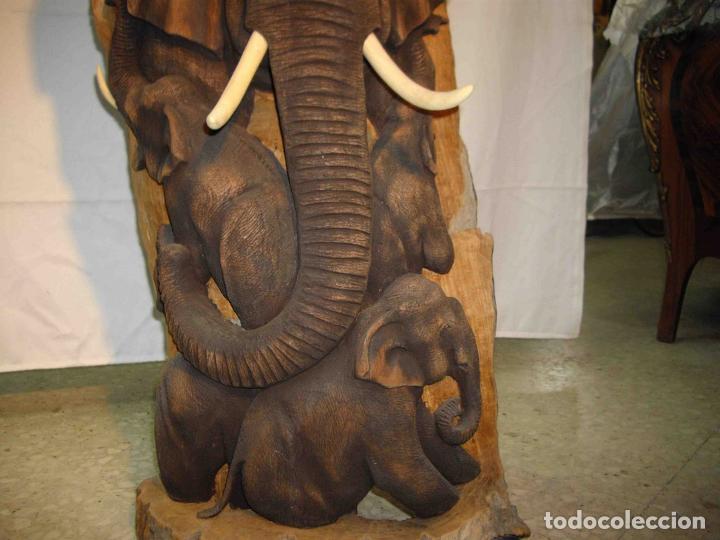 Antig&uuml;edades: TRONCO TALLA ELEFANTES 121 - Foto 5