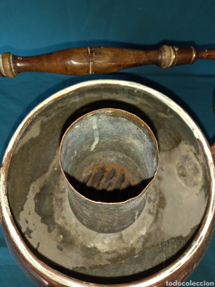 Antig&uuml;edades: Samovar de cobre, S. XIX - Foto 4
