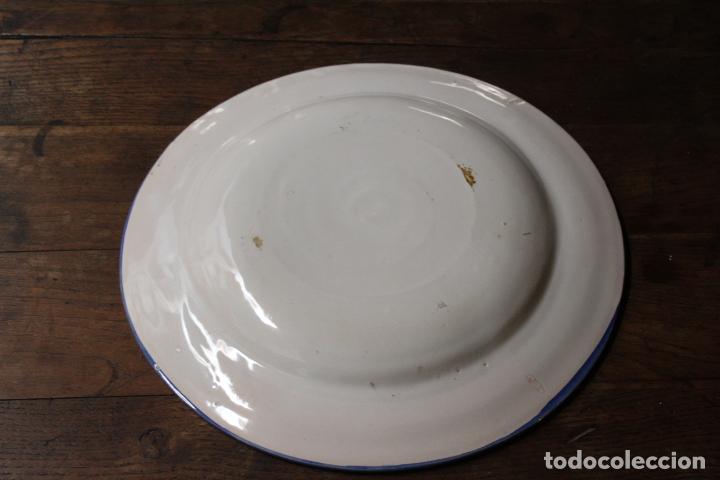 Antig&uuml;edades: plato de manises pajaro - Foto 2