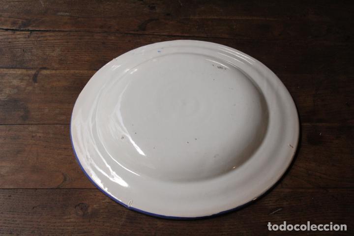 Antig&uuml;edades: plato de manises pajaro - Foto 2