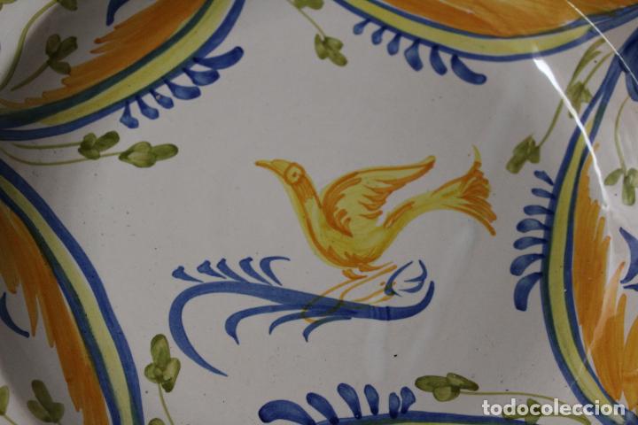 Antig&uuml;edades: plato de manises pajaro - Foto 3