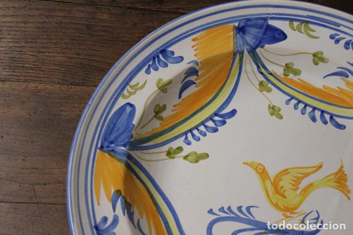 Antig&uuml;edades: plato de manises pajaro - Foto 4