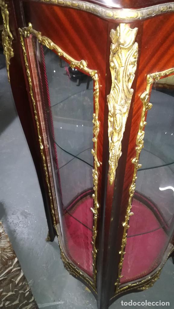 Antig&uuml;edades: VITRINA ESTILO LUIS XV - Foto 4
