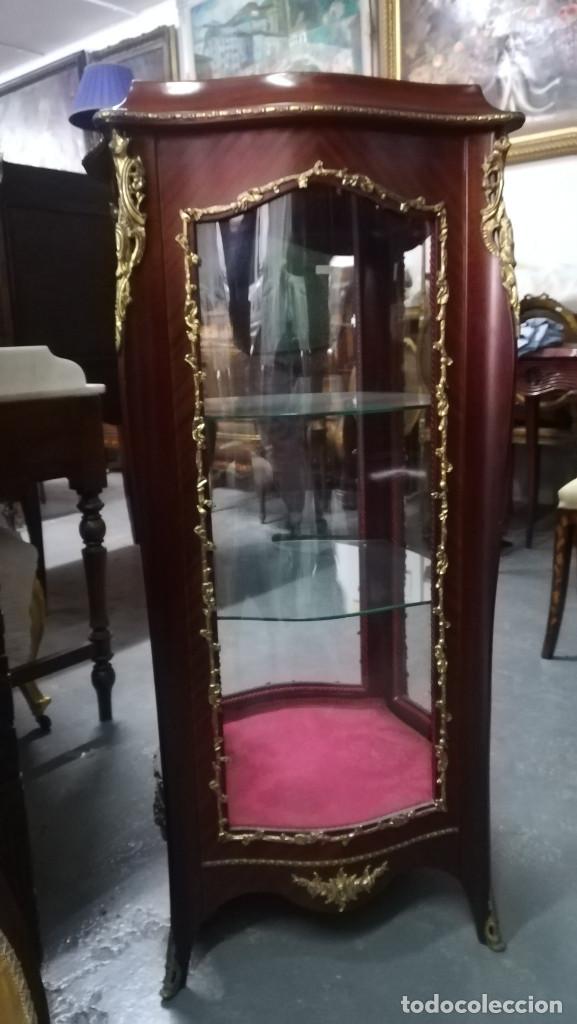 Antig&uuml;edades: VITRINA ESTILO LUIS XV - Foto 6