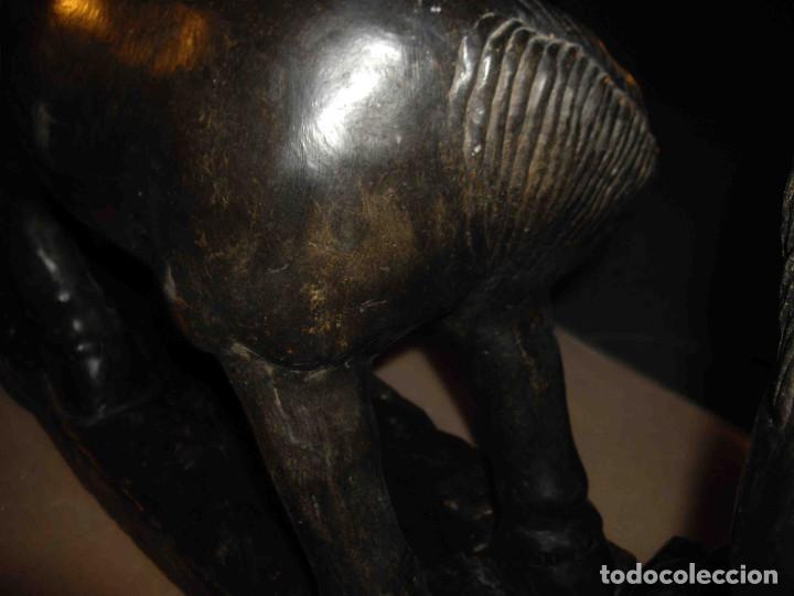 Antig&uuml;edades: FIGURA CABALLO PIEDRA - Foto 7