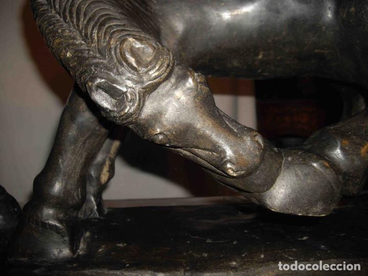 Antig&uuml;edades: FIGURA CABALLO PIEDRA - Foto 9
