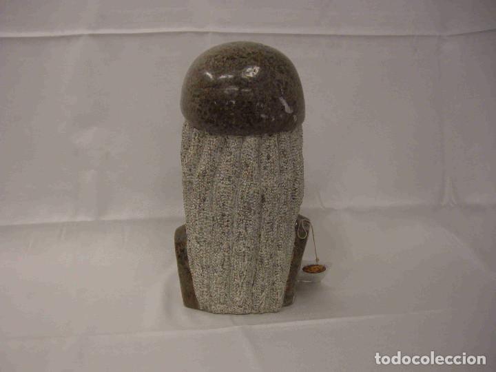 Antig&uuml;edades: BUSTO CACHIMBEIRO PIEDRA VERDE - Foto 6
