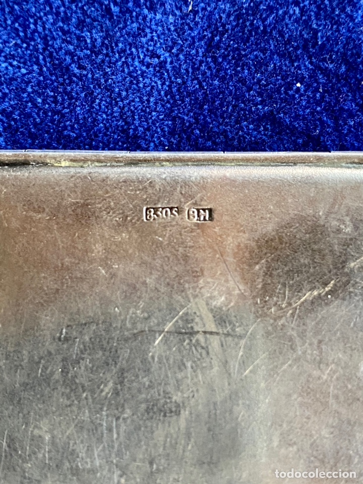 Antig&uuml;edades: Antigua cerillera de plata - Foto 4