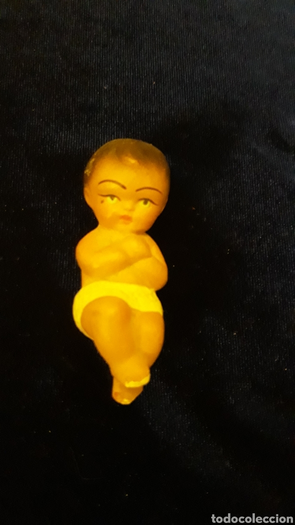 Oggetti Antichi: Peque&ntilde;o ni&ntilde;o Jes&uacute;s, estuco