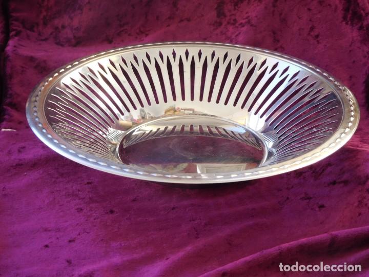 Antig&uuml;edades: FRUTERO INOX, 27CM. - Foto 1