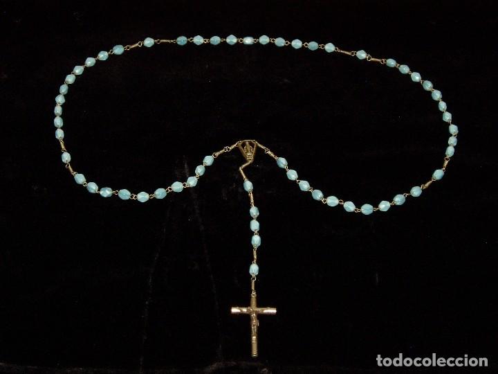 Antig&uuml;edades: Rosario cuentas de Cristal - Foto 1