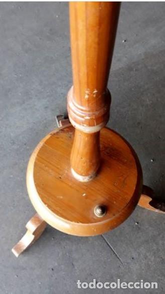 Antig&uuml;edades: LAMPARA DE PIE..madera torneado - Foto 2