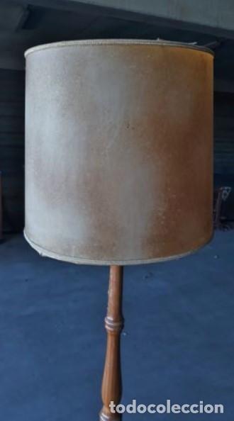 Antig&uuml;edades: LAMPARA DE PIE..madera torneado - Foto 3