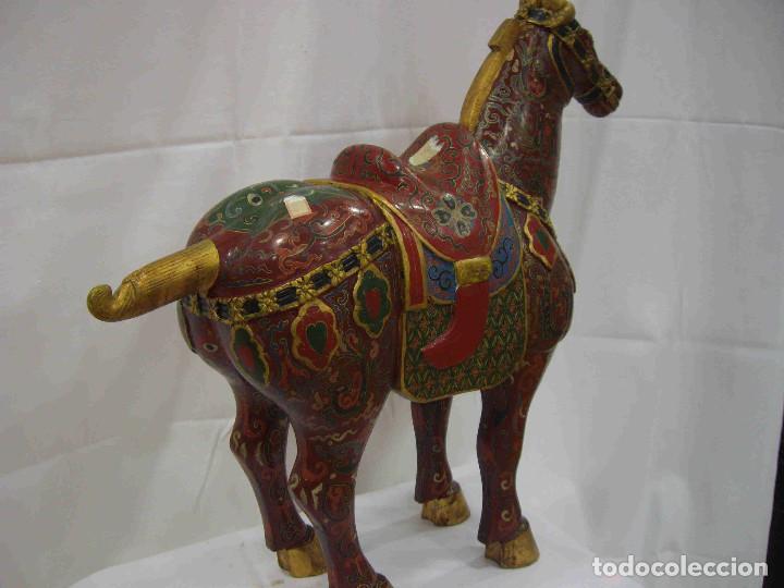 Antig&uuml;edades: FIGURA CABALLO COLORES - Foto 2