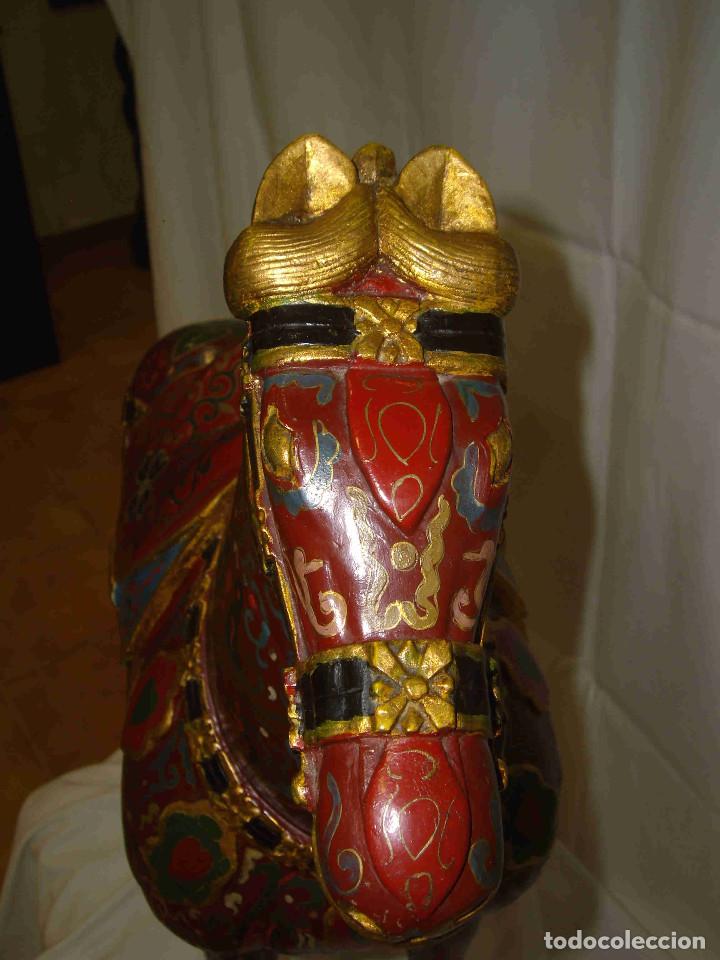 Antig&uuml;edades: FIGURA CABALLO COLORES - Foto 5