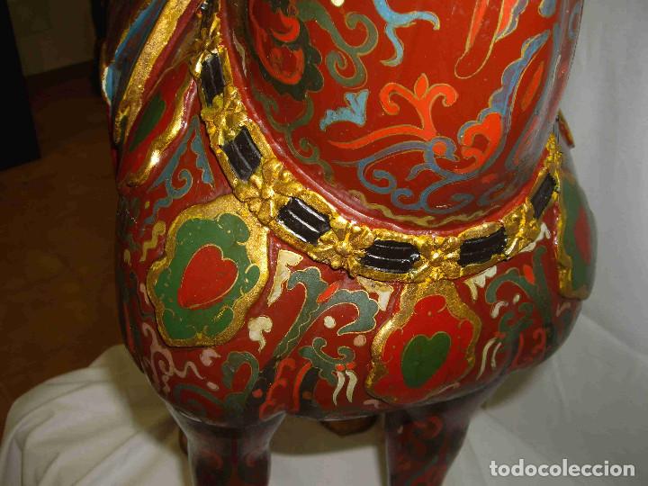 Antig&uuml;edades: FIGURA CABALLO COLORES - Foto 7