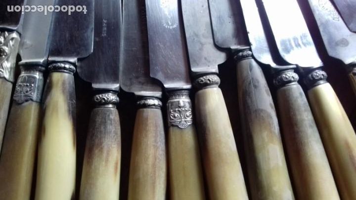 Antig&uuml;edades: Cuchillos con mango de hueso - Foto 4